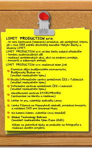 LIMIT PRODUCTION, s.r.o.