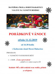 Mateřská škola Horní Habartice 6, okres Děčín, příspěvková organizace