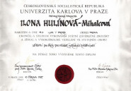 Mgr. Ilona Hulínová-Mihalcová
