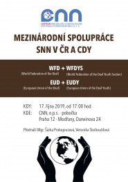 Svaz neslyšících a nedoslýchavých osob v ČR, z.s., Pražský spolek neslyšících, p.s.