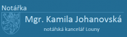 Johanovská Kamila - notářka