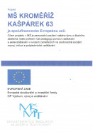 Soukromá mateřská škola KAŠPÁREK s.r.o.