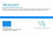 Mateřská škola Velvary, okres Kladno