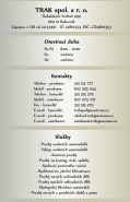 TRAK, spol. s r.o.